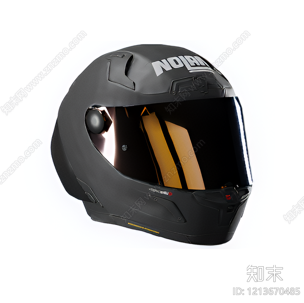 赛车头盔SU模型下载【ID:1213670485】