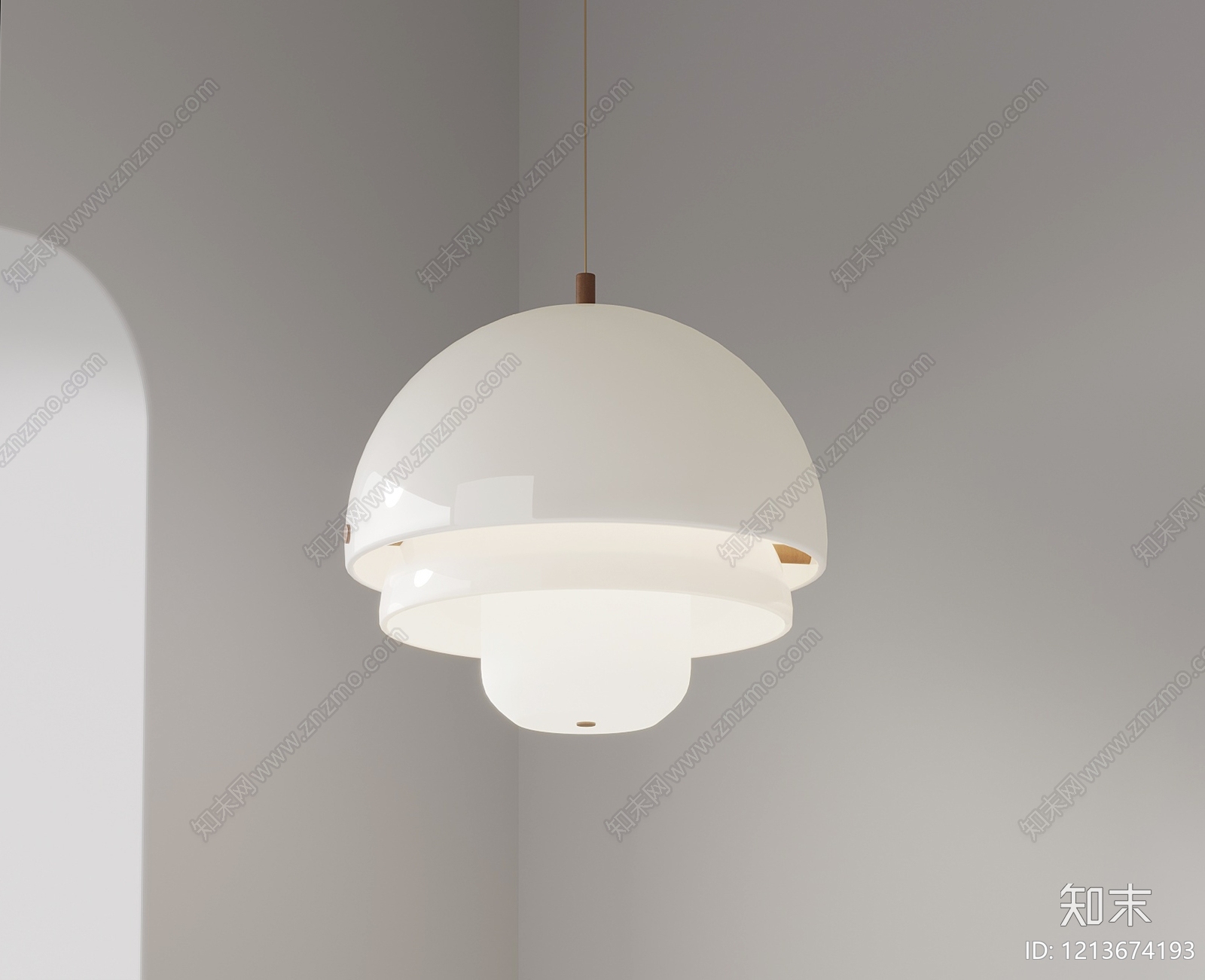 北欧艺术吊灯3D模型下载【ID:1213674193】