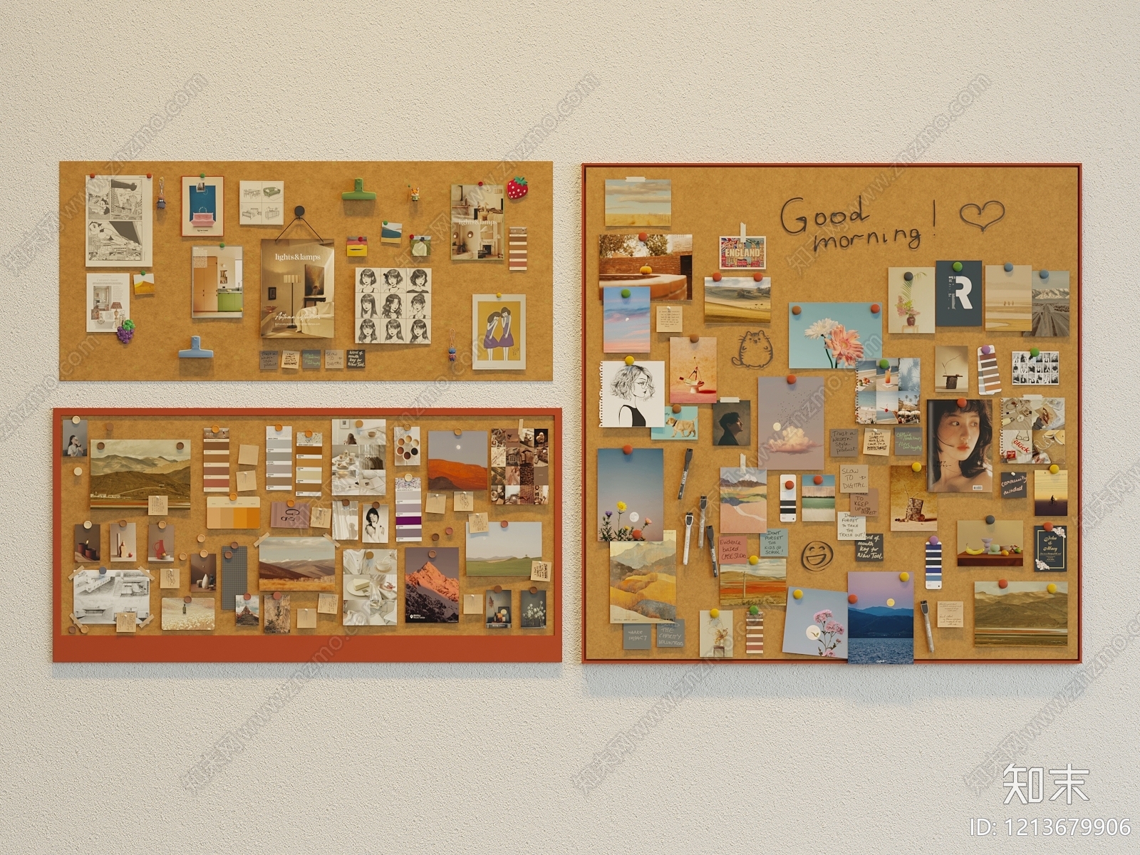 复古风相框SU模型下载【ID:1213679906】