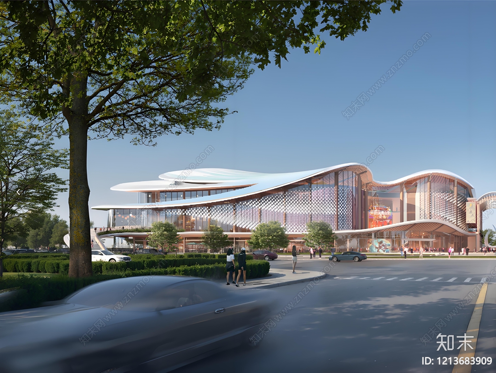 现代其他文化建筑施工图下载【ID:1213683909】