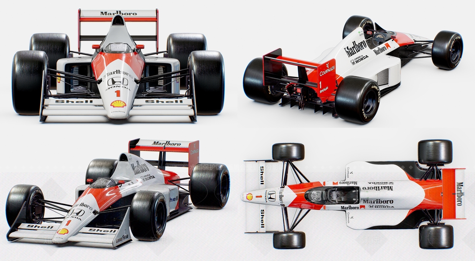 复古赛车风汽车展台SU模型下载【ID:1213687397】