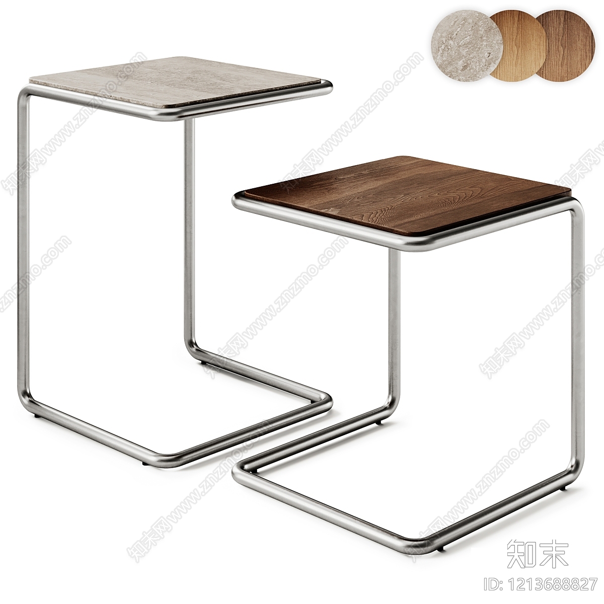 极简边几3D模型下载【ID:1213688827】