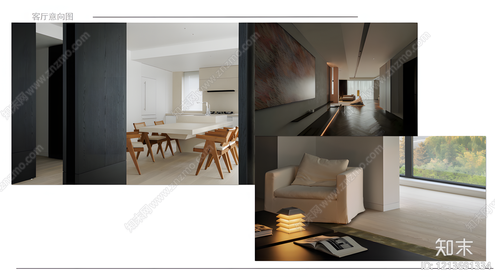 意式极简大平层下载【ID:1213691334】