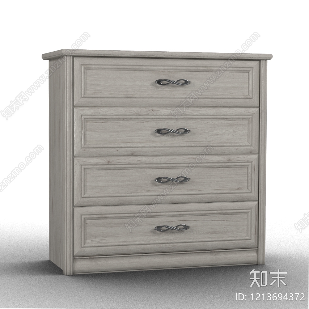 现代简约斗柜3D模型下载【ID:1213694372】