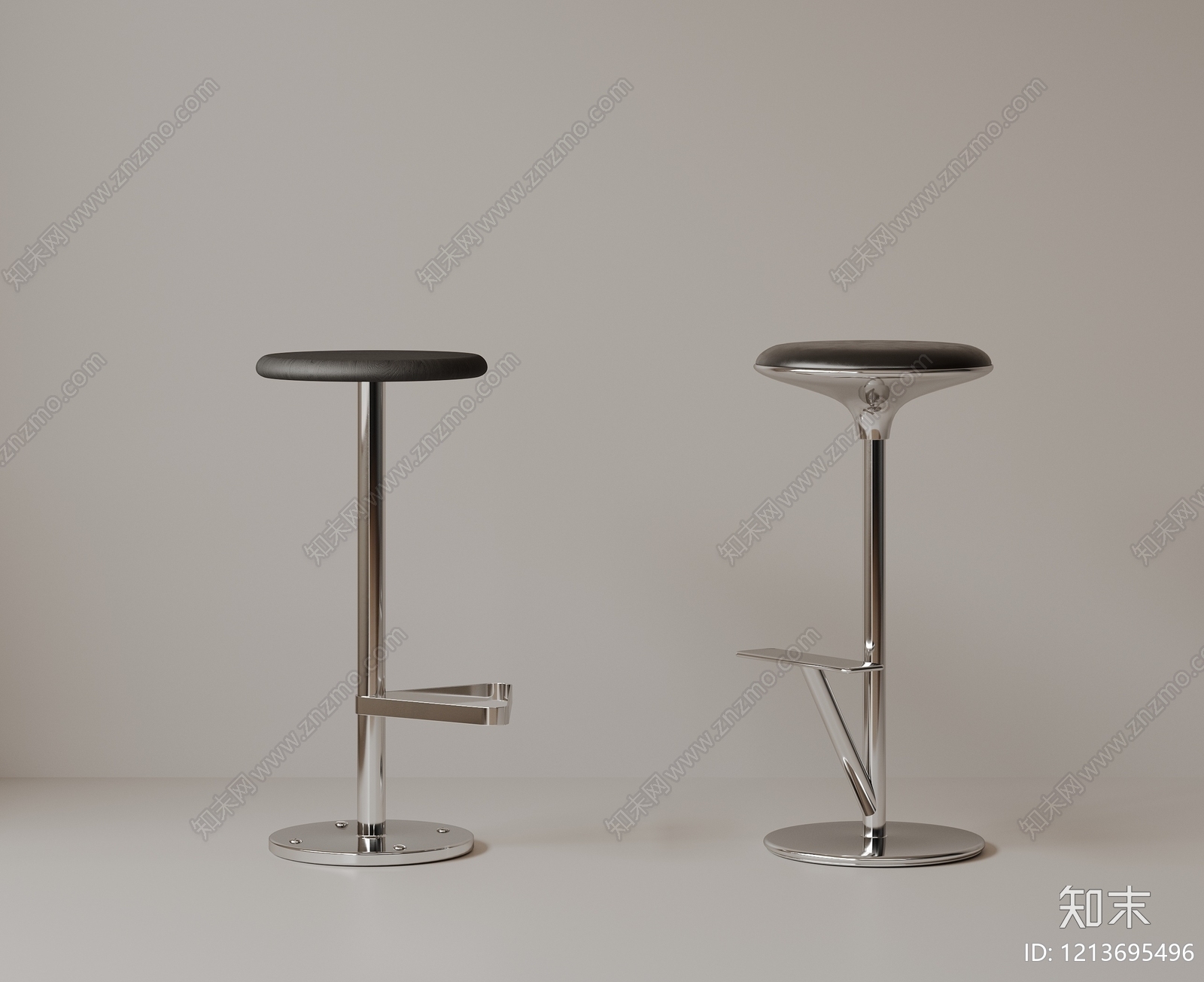 极简吧凳3D模型下载【ID:1213695496】