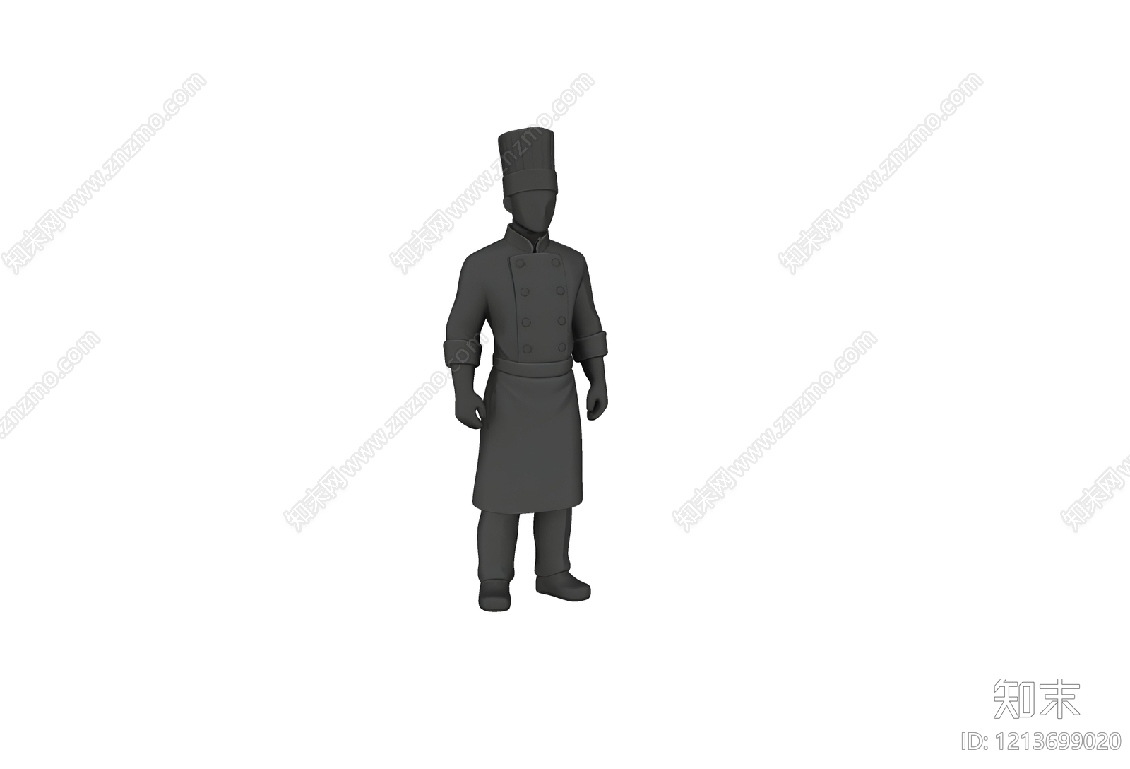极简主义男人SU模型下载【ID:1213699020】