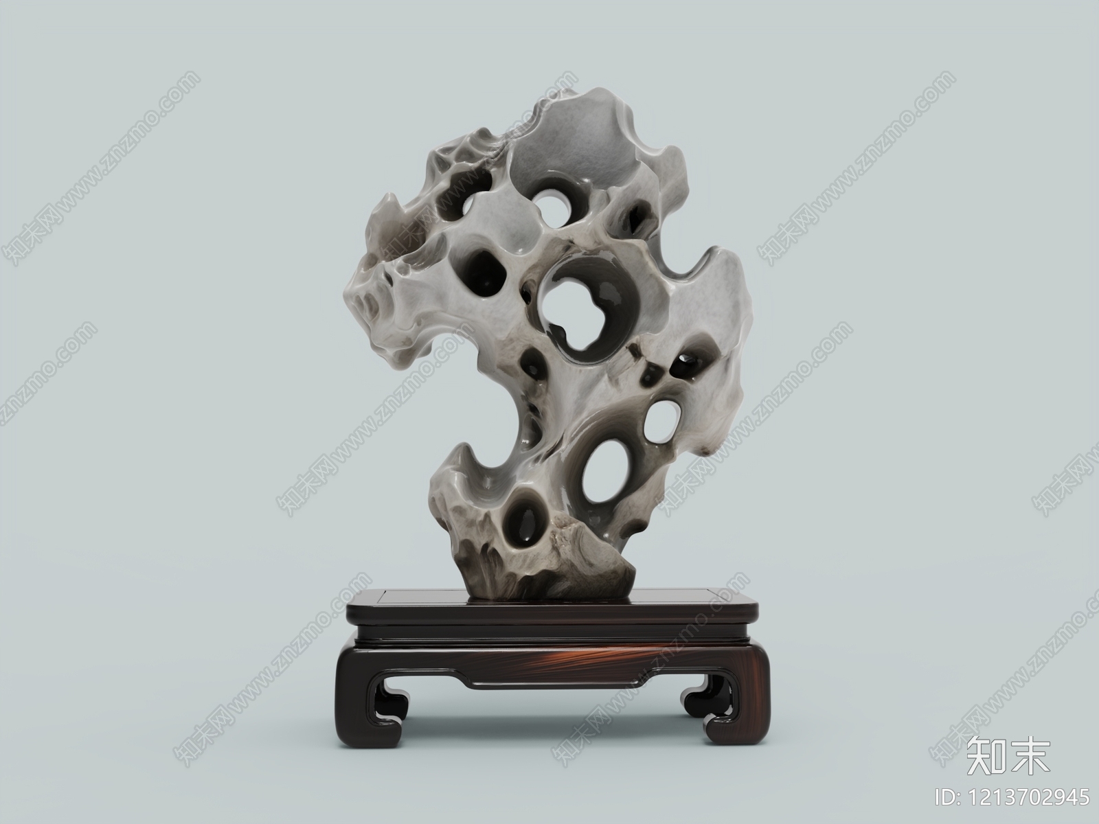 新中式雕塑摆件3D模型下载【ID:1213702945】