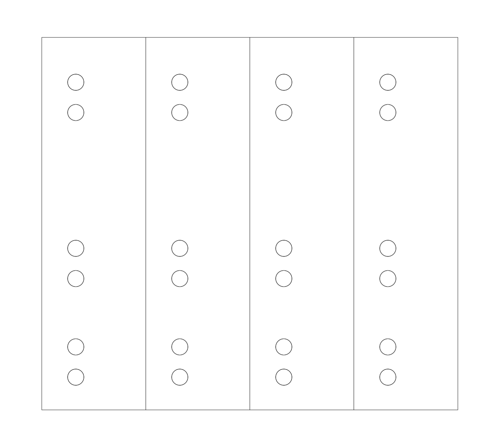 现代开关插座CAD图纸
