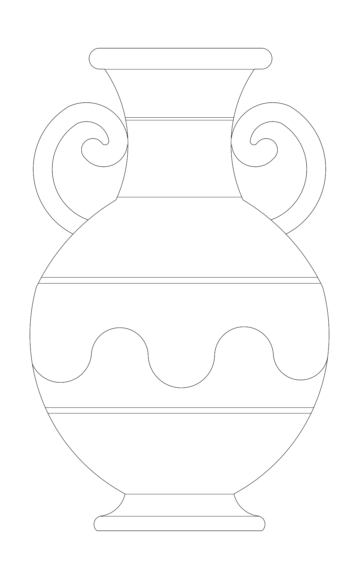 现代摆件CAD图纸