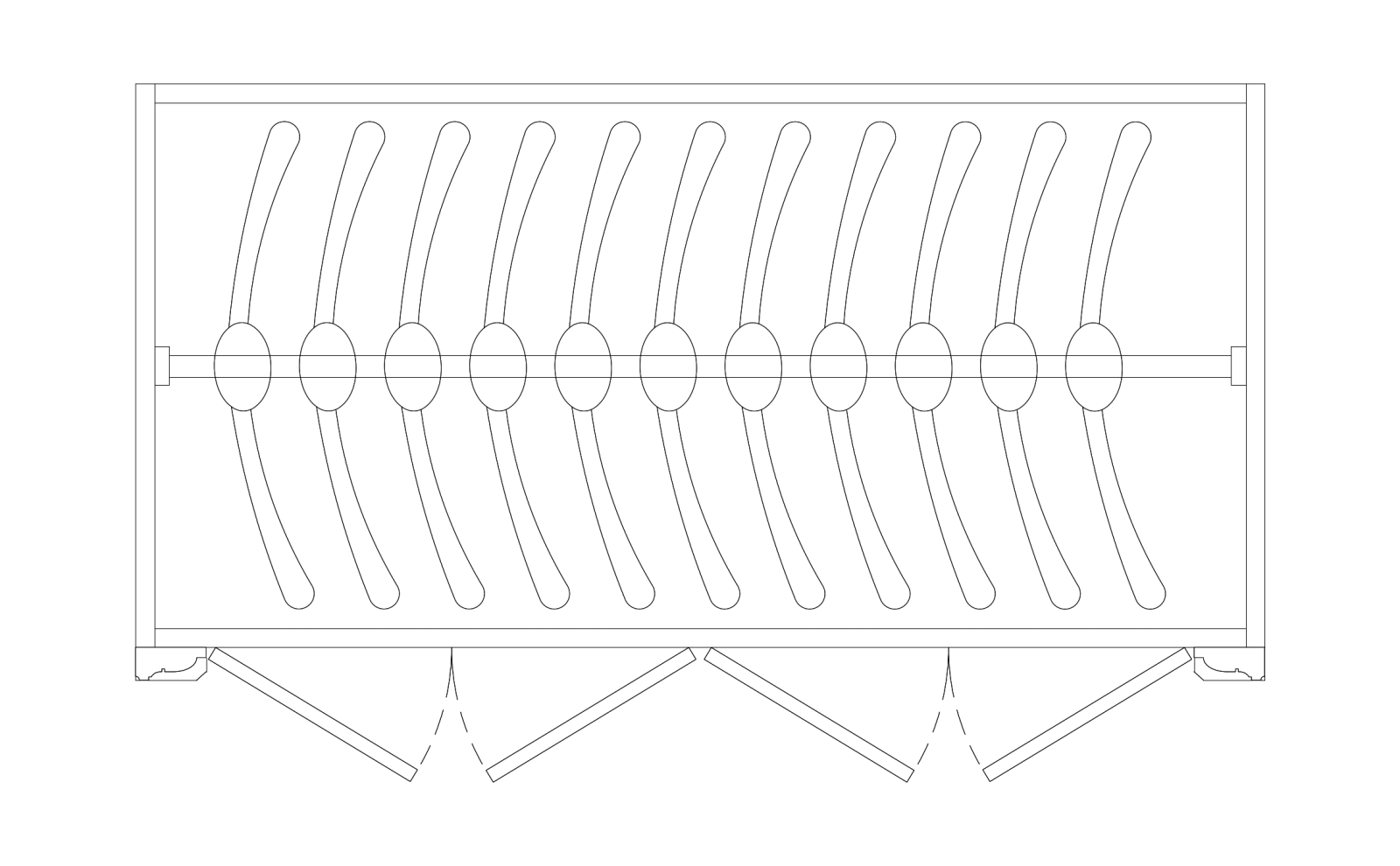 现代柜子柜体材质贴图动态图块施工图施工图下载【ID:1213840899】