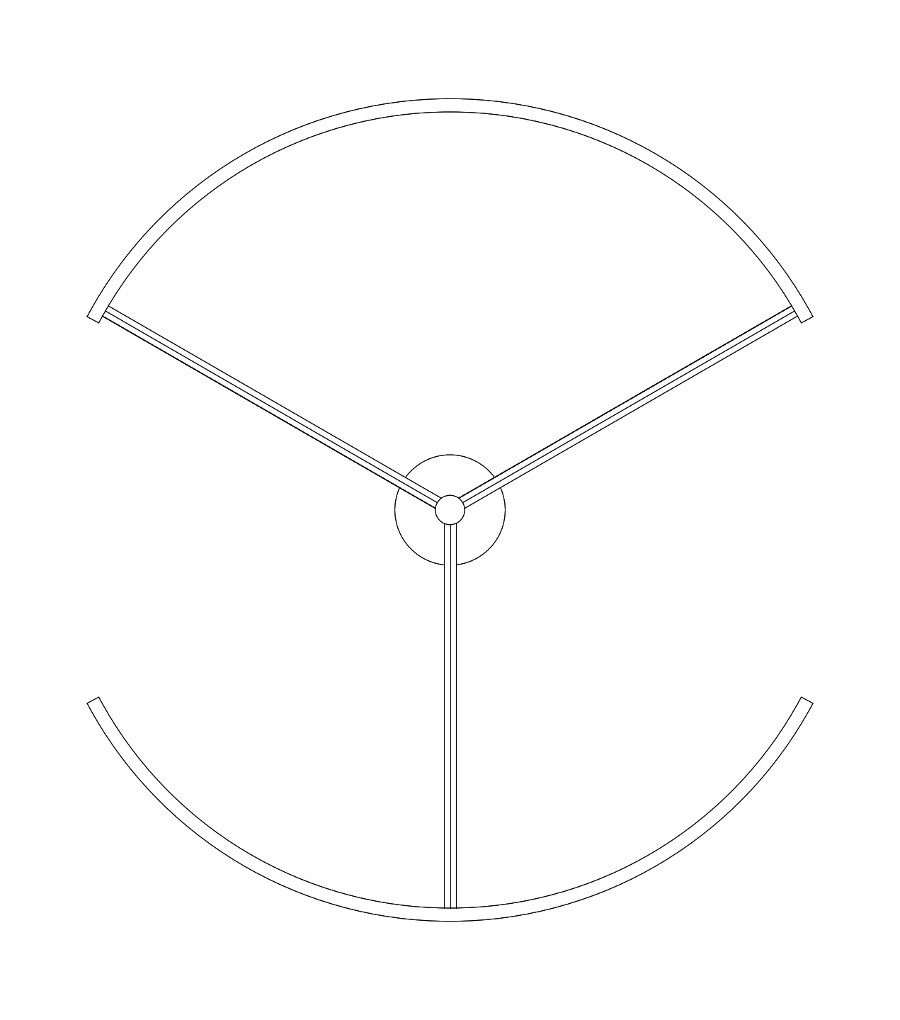 现代五金管件CAD图纸