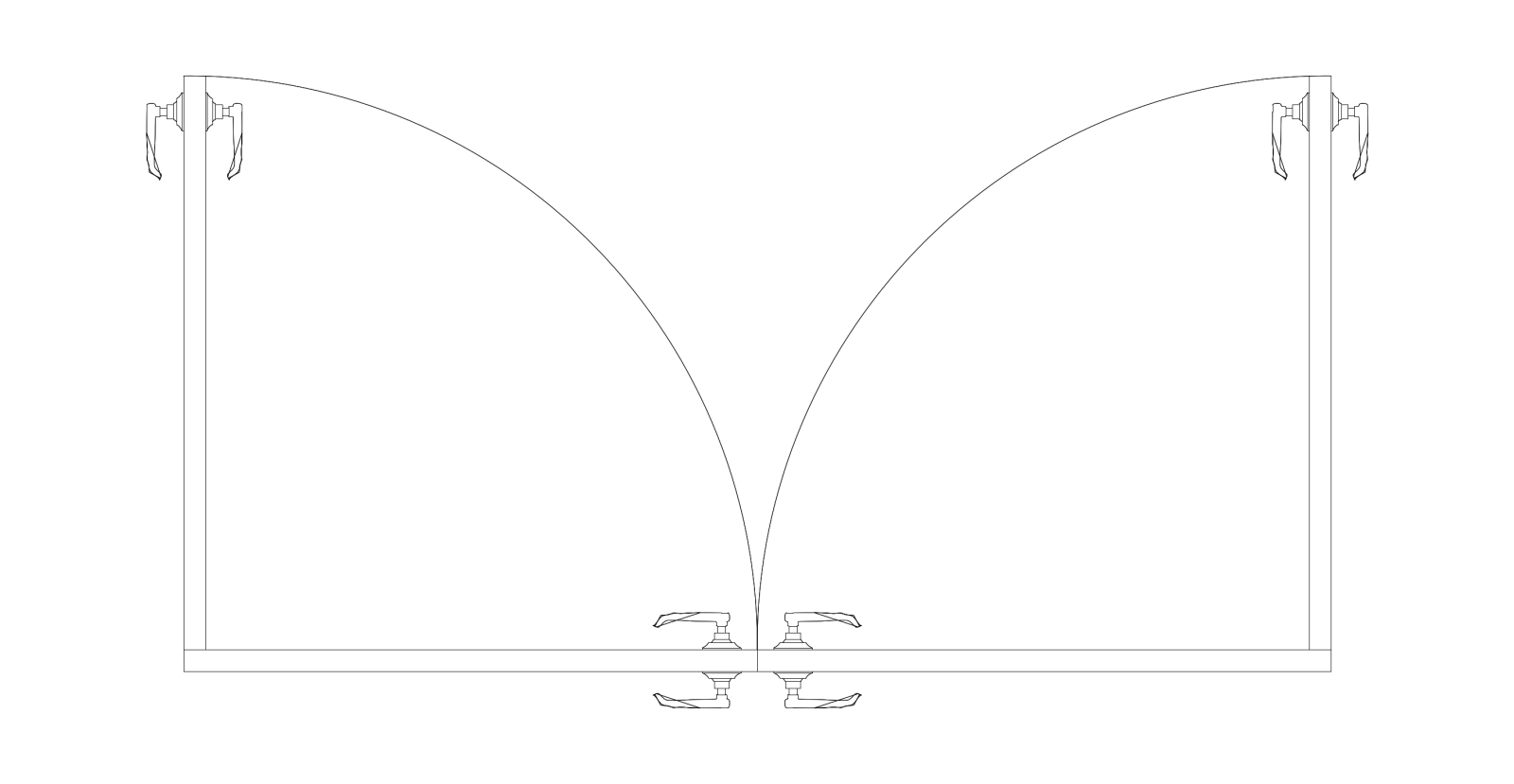 现代门动态图块施工图施工图下载【ID:1213841313】