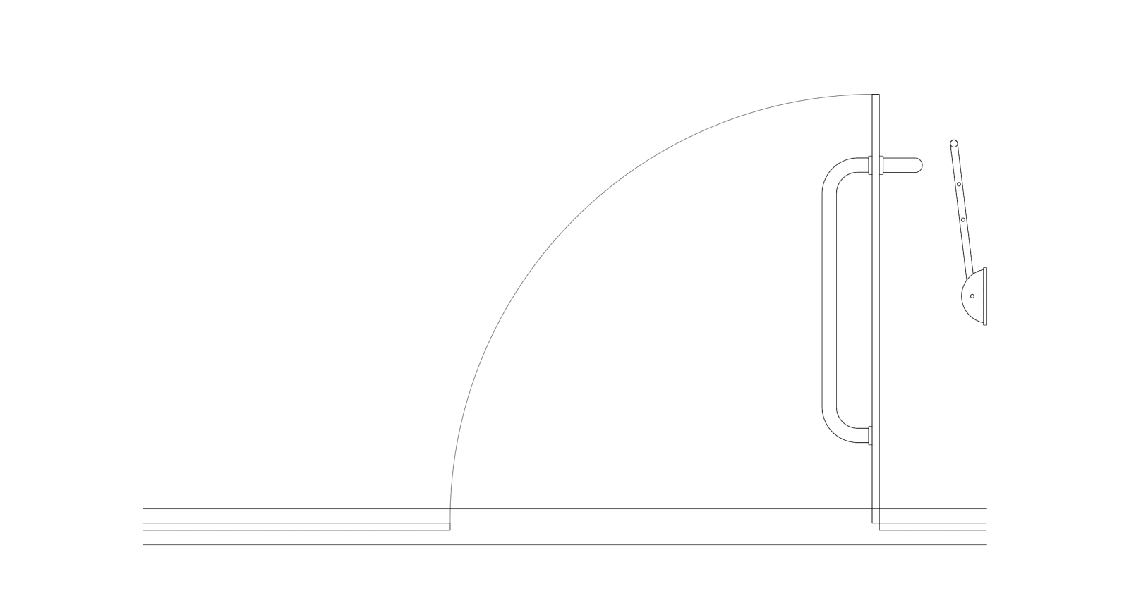 现代门动态图块施工图施工图下载【ID:1213841345】
