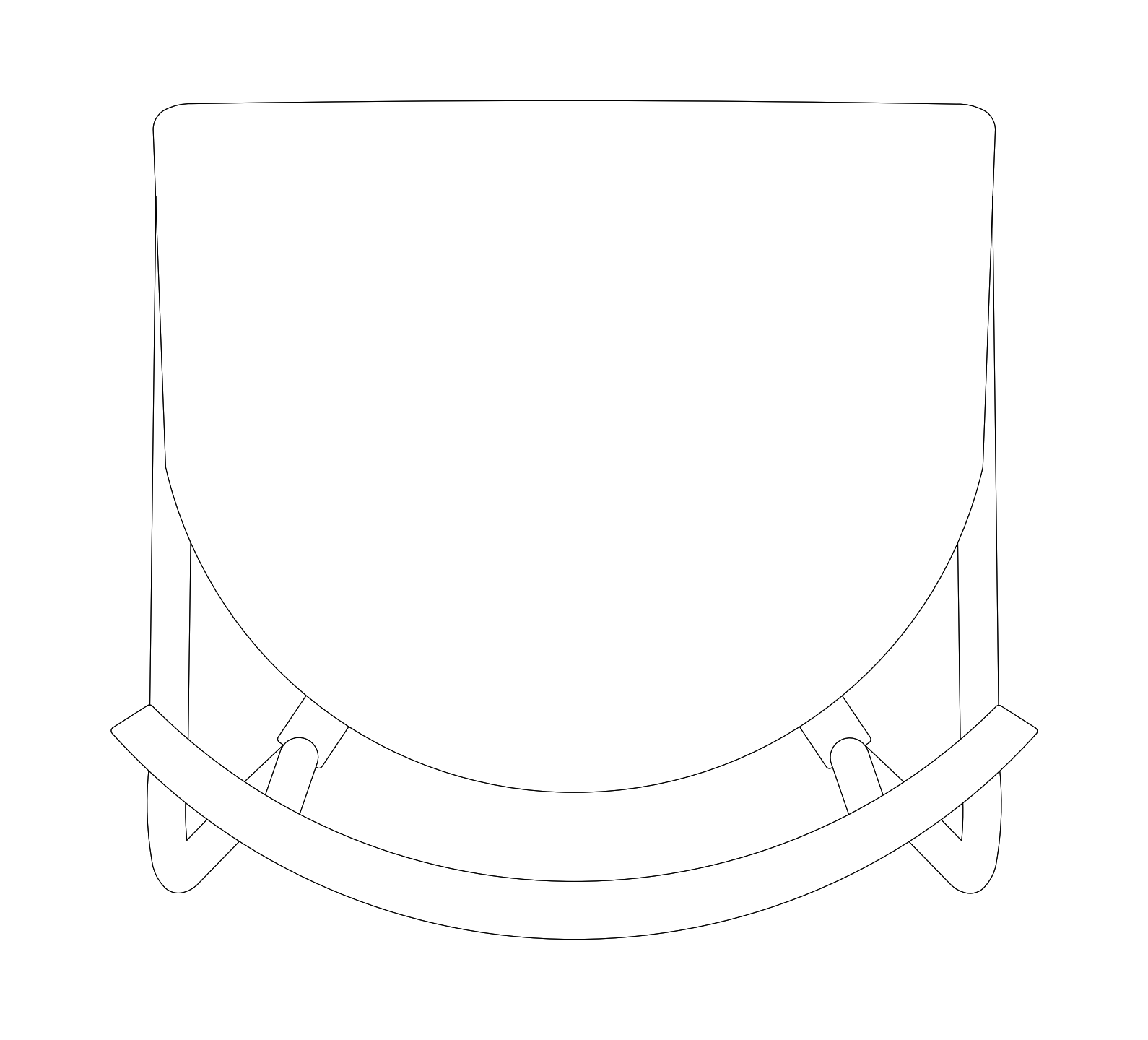 现代椅子CAD图纸