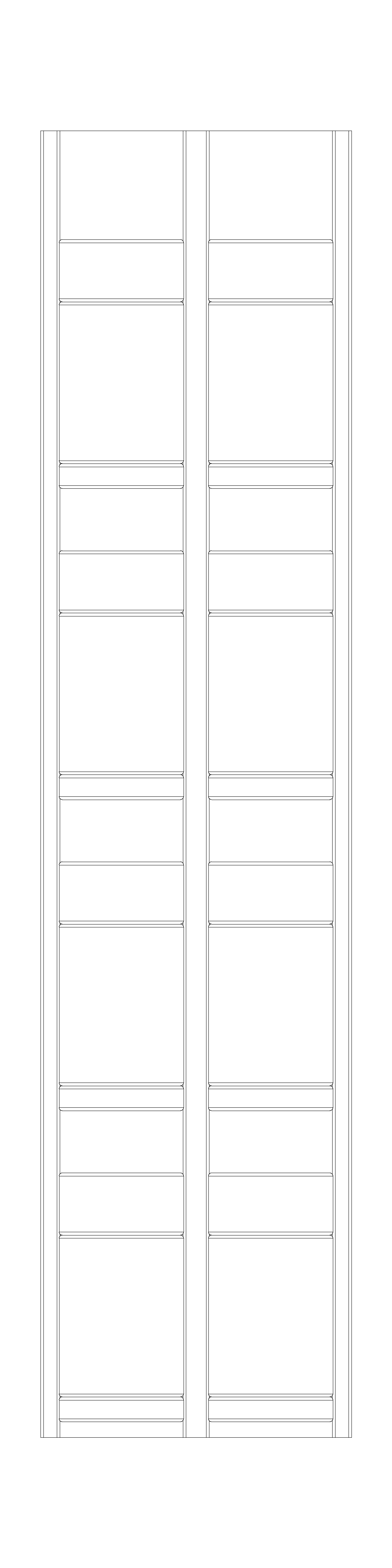 现代中古柜子餐边柜橱柜电视柜吊柜柜子立面图施工图施工图下载【ID:1213842650】