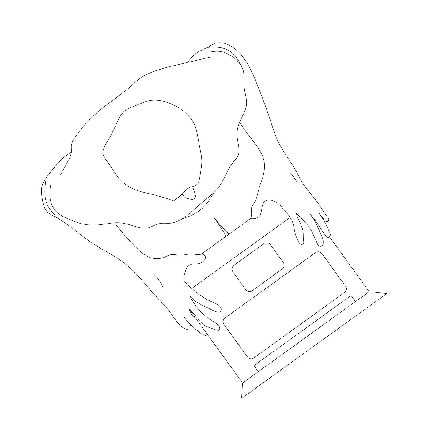 现代吧台咖啡水吧台图块网红造型水吧台施工图施工图下载【ID:1213842894】