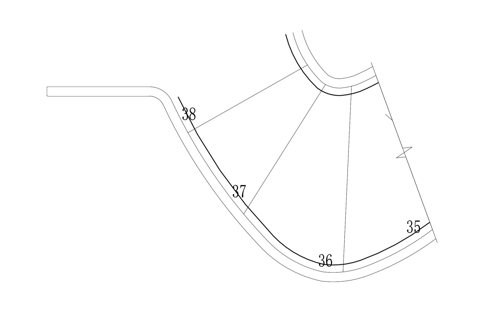 异形楼梯弧形旋转楼梯详图施工图施工图下载【ID:1213843179】