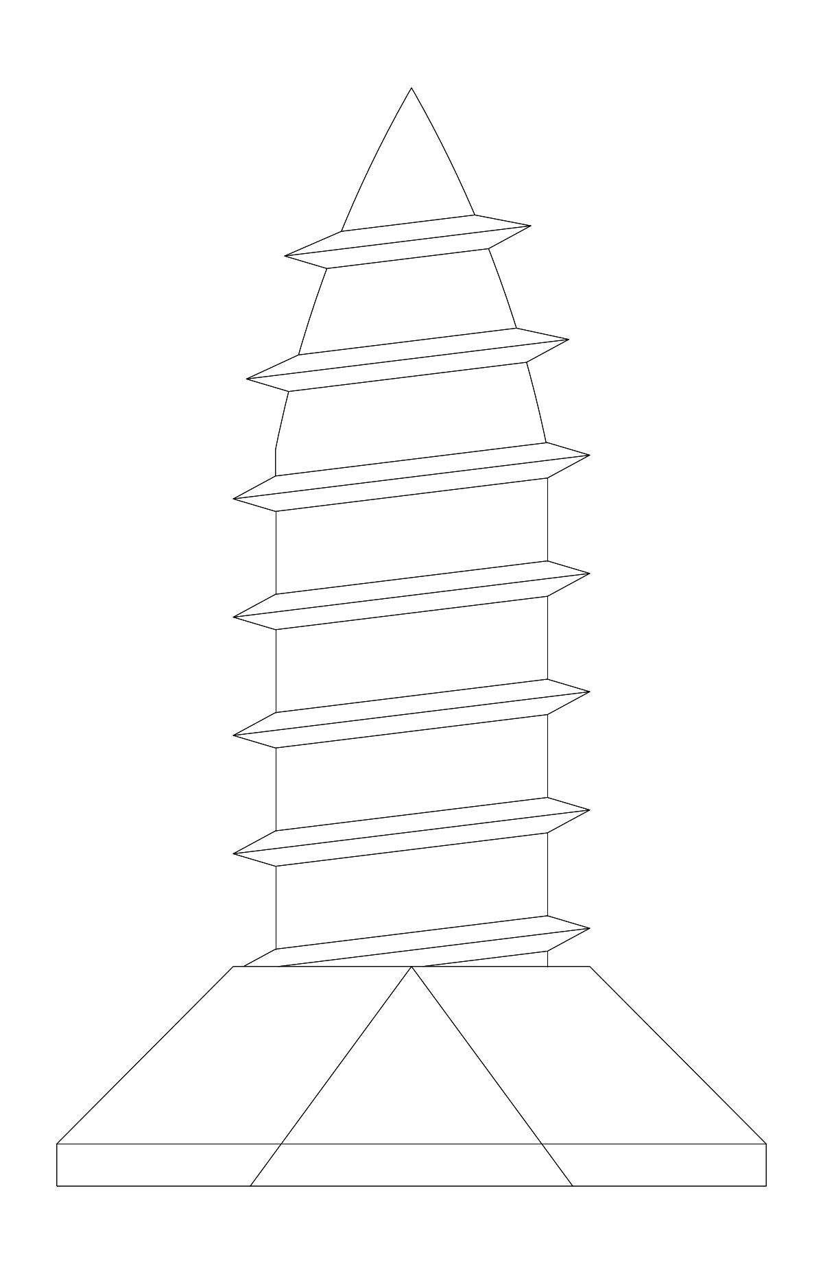 雕塑装饰构件CAD图纸