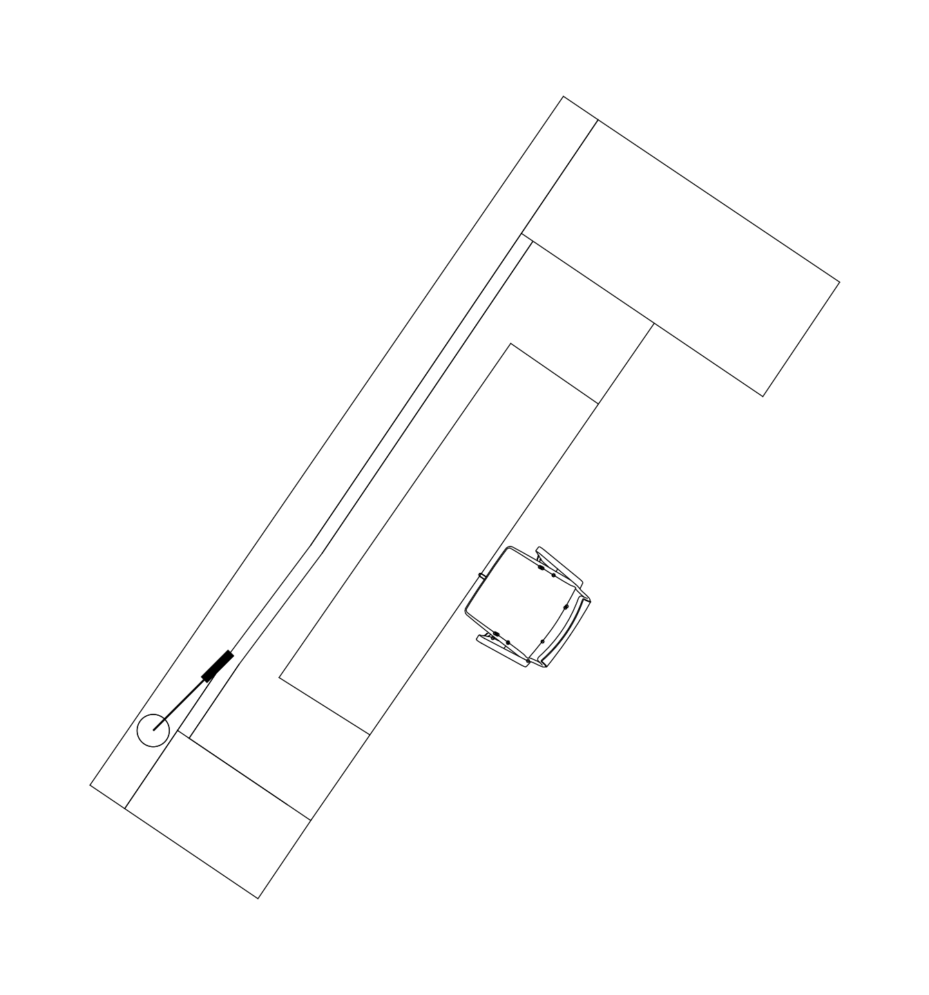 现代吧台服务前台接待台前台图块室内工装酒店办公室公司前台图块图块吧台工作台施工图施工图下载【ID:1213846320】