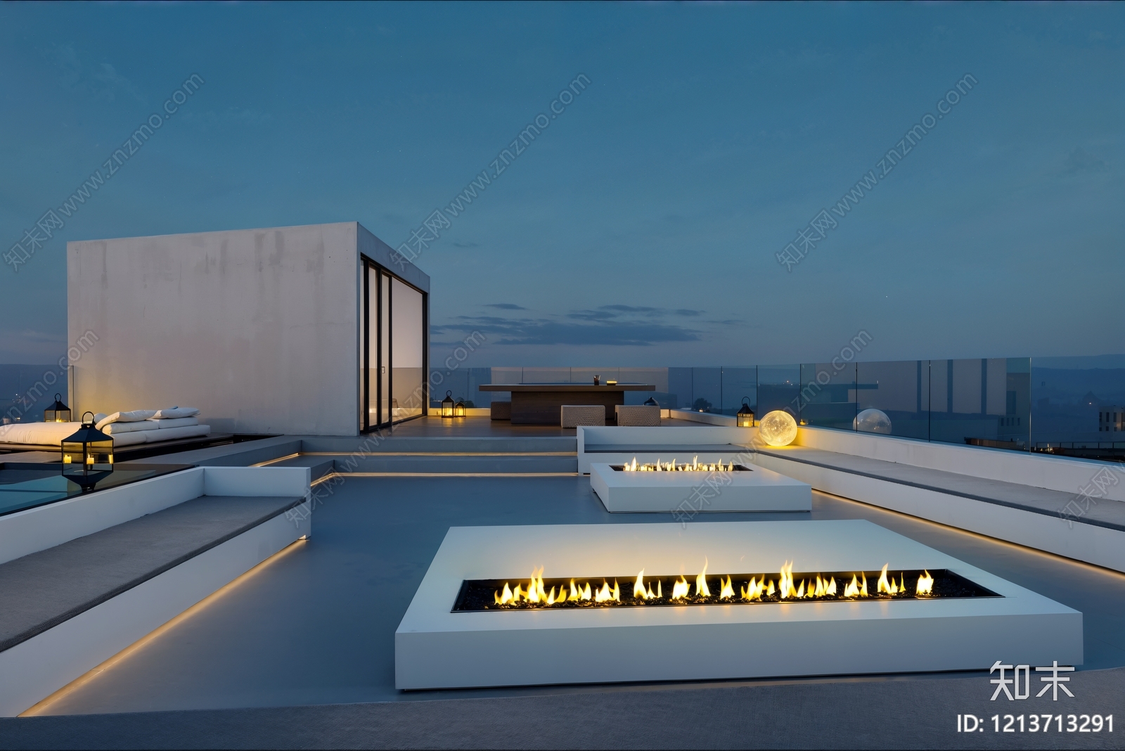 XX屋顶花园3D模型下载【ID:1213713291】