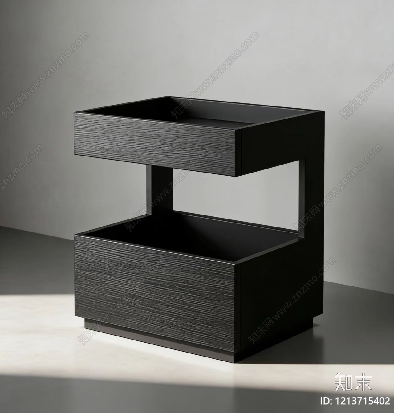 现代床头柜3D模型下载【ID:1213715402】