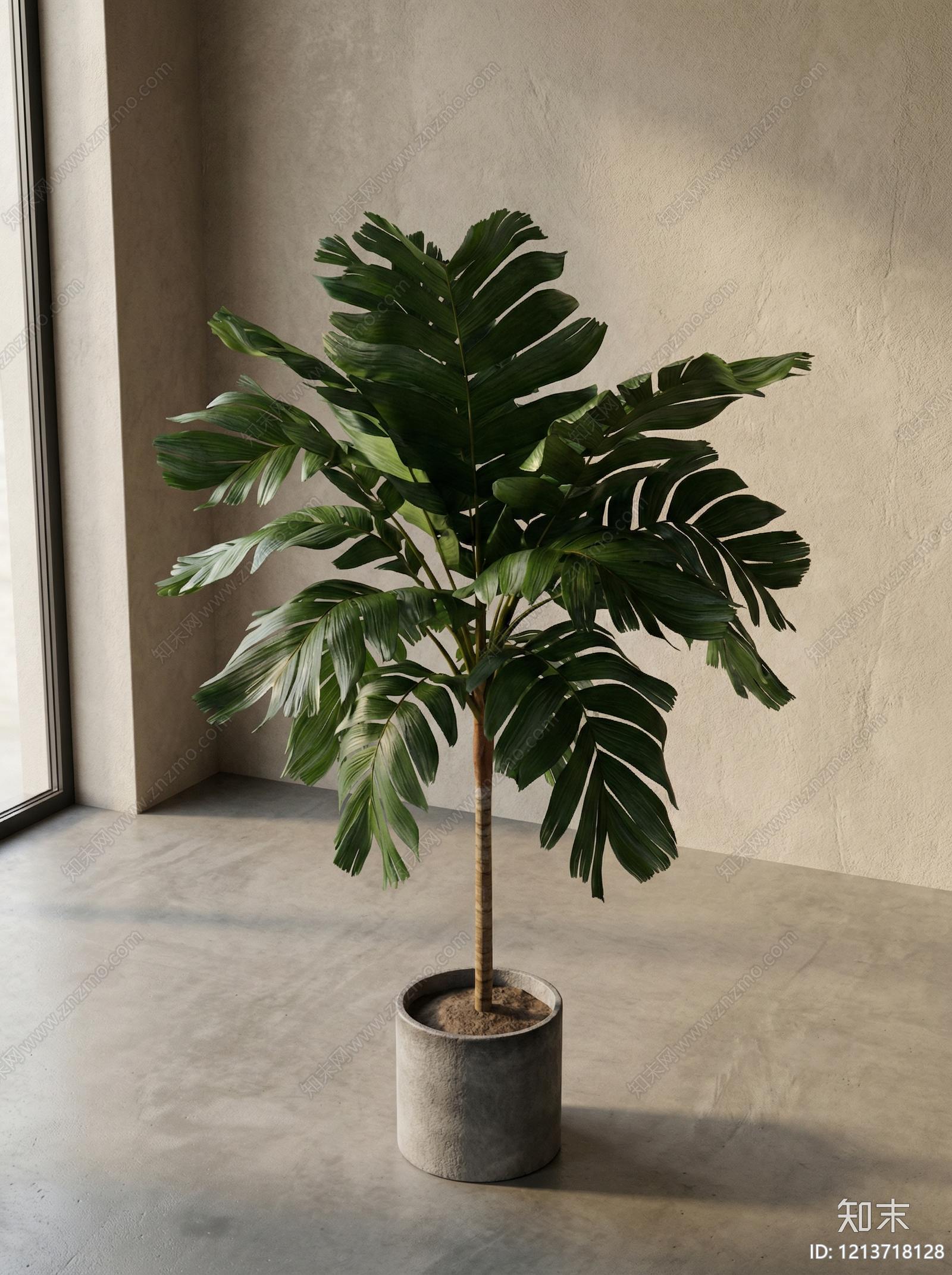 侘寂盆栽SU模型下载【ID:1213718128】