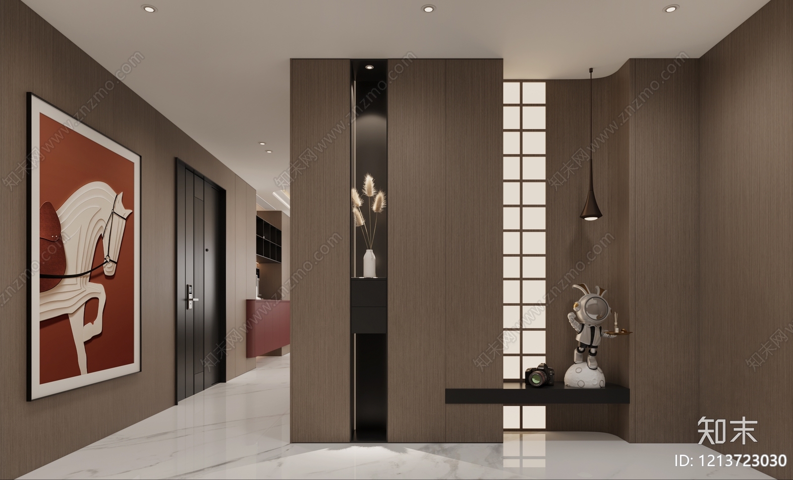 意式玄关3D模型下载【ID:1213723030】