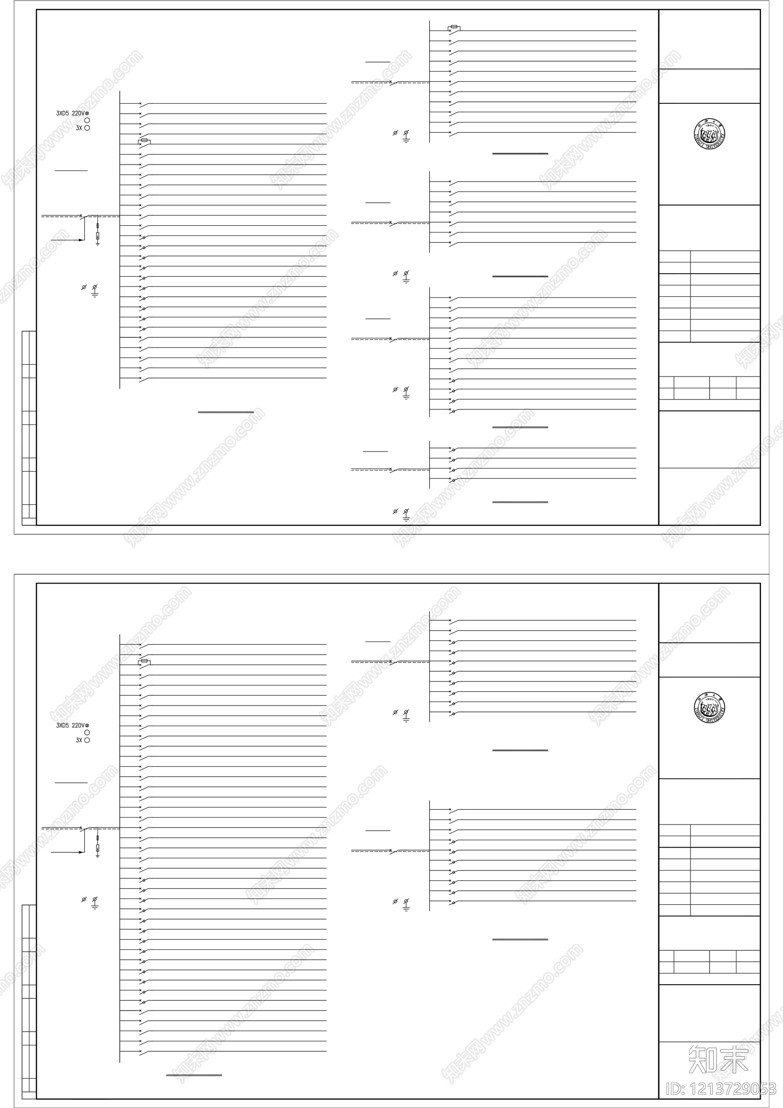 建筑电气施工图下载【ID:1213729053】