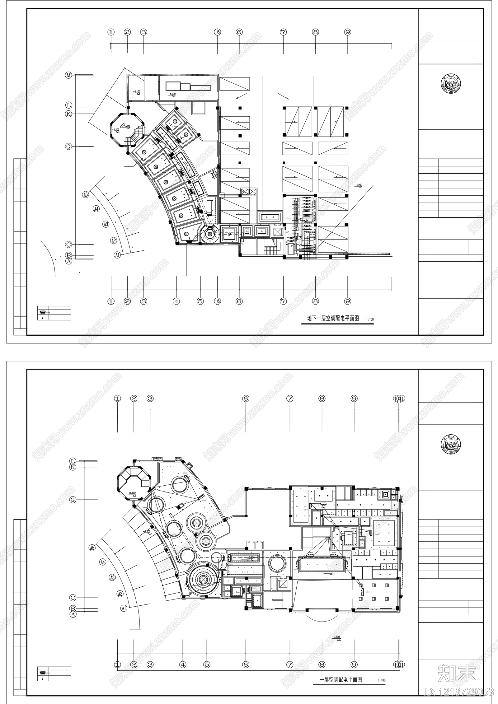 建筑电气cad施工图下载【ID:1213729053】