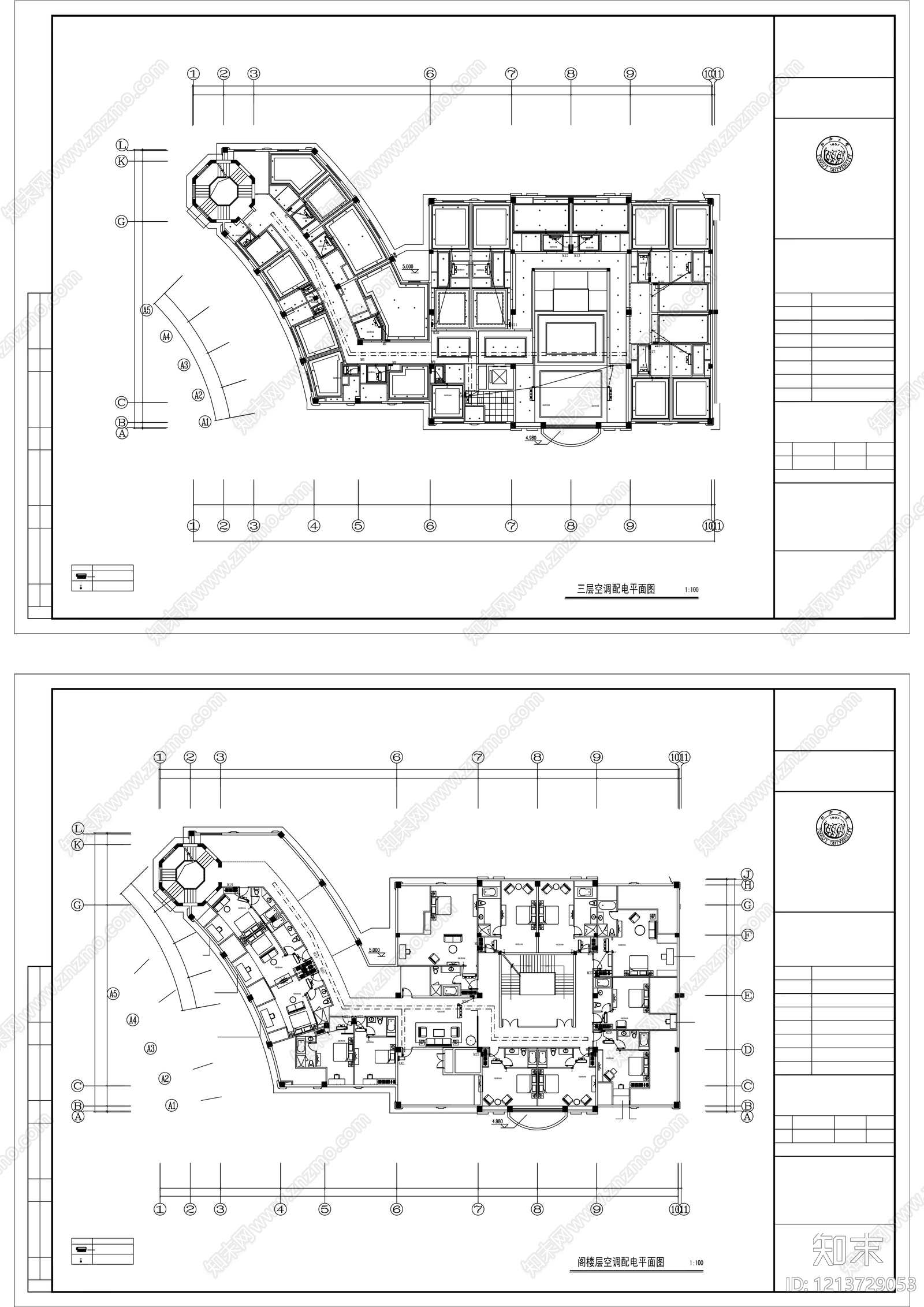 建筑电气cad施工图下载【ID:1213729053】