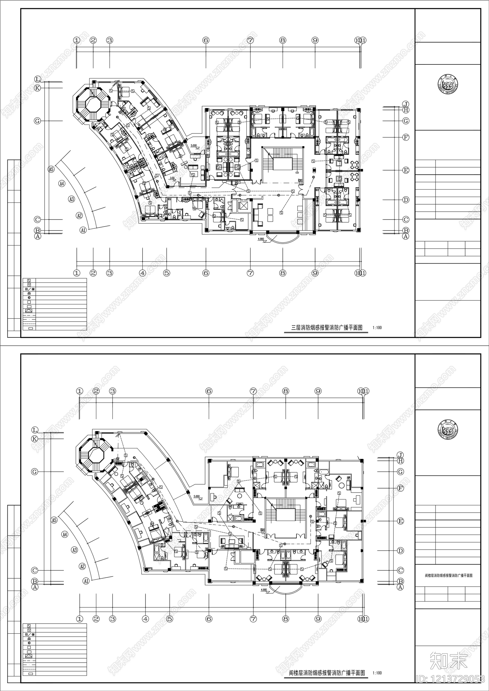 建筑电气cad施工图下载【ID:1213729053】