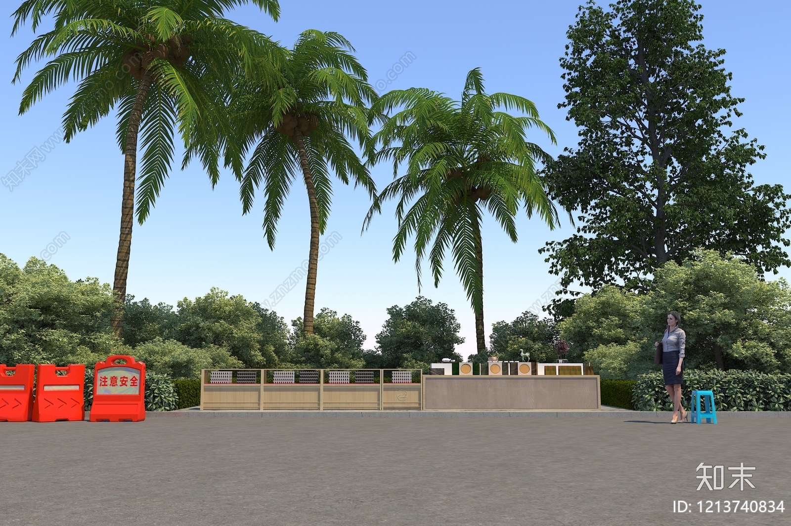 现代简约其他空间3D模型下载【ID:1213740834】