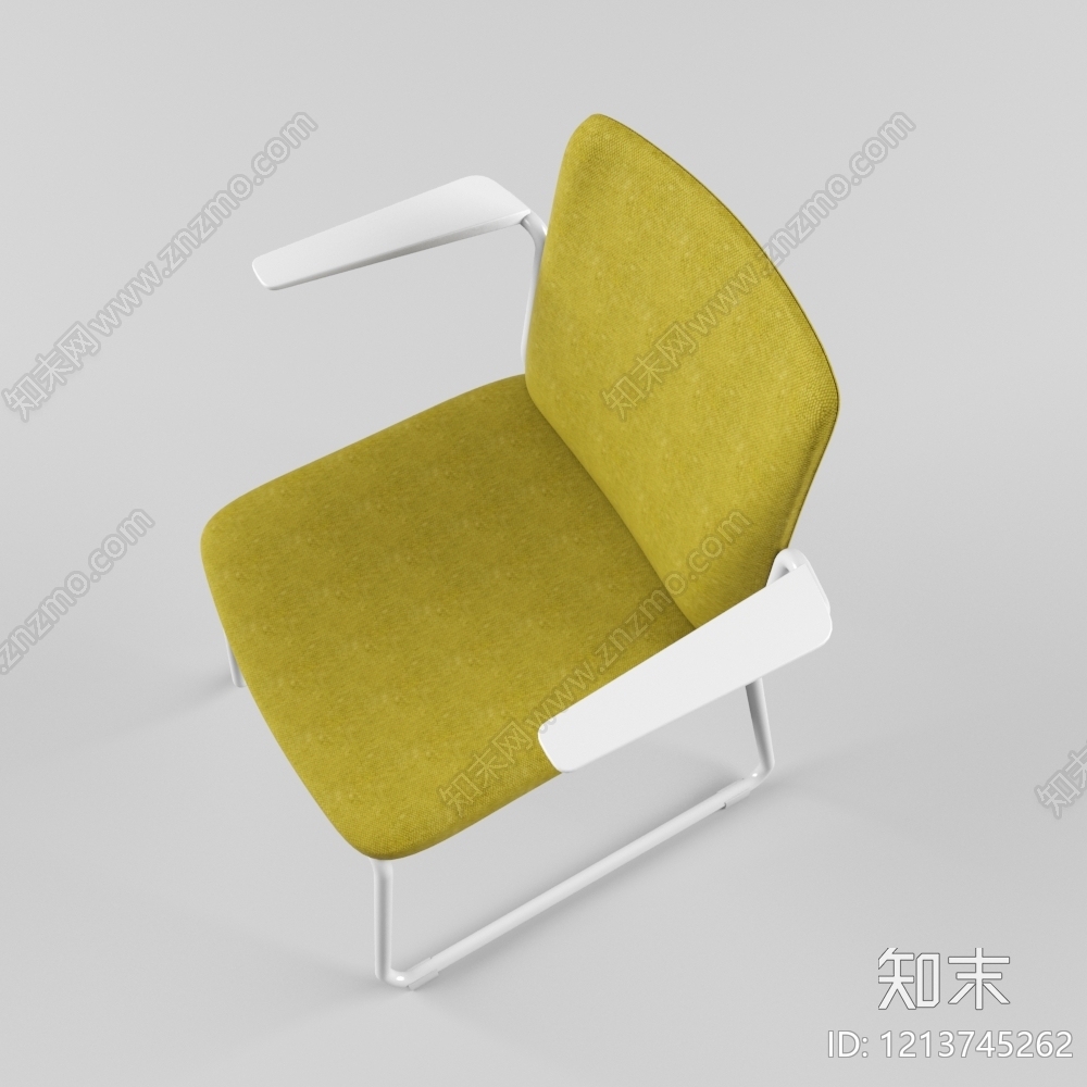 现代简约办公椅3D模型下载【ID:1213745262】