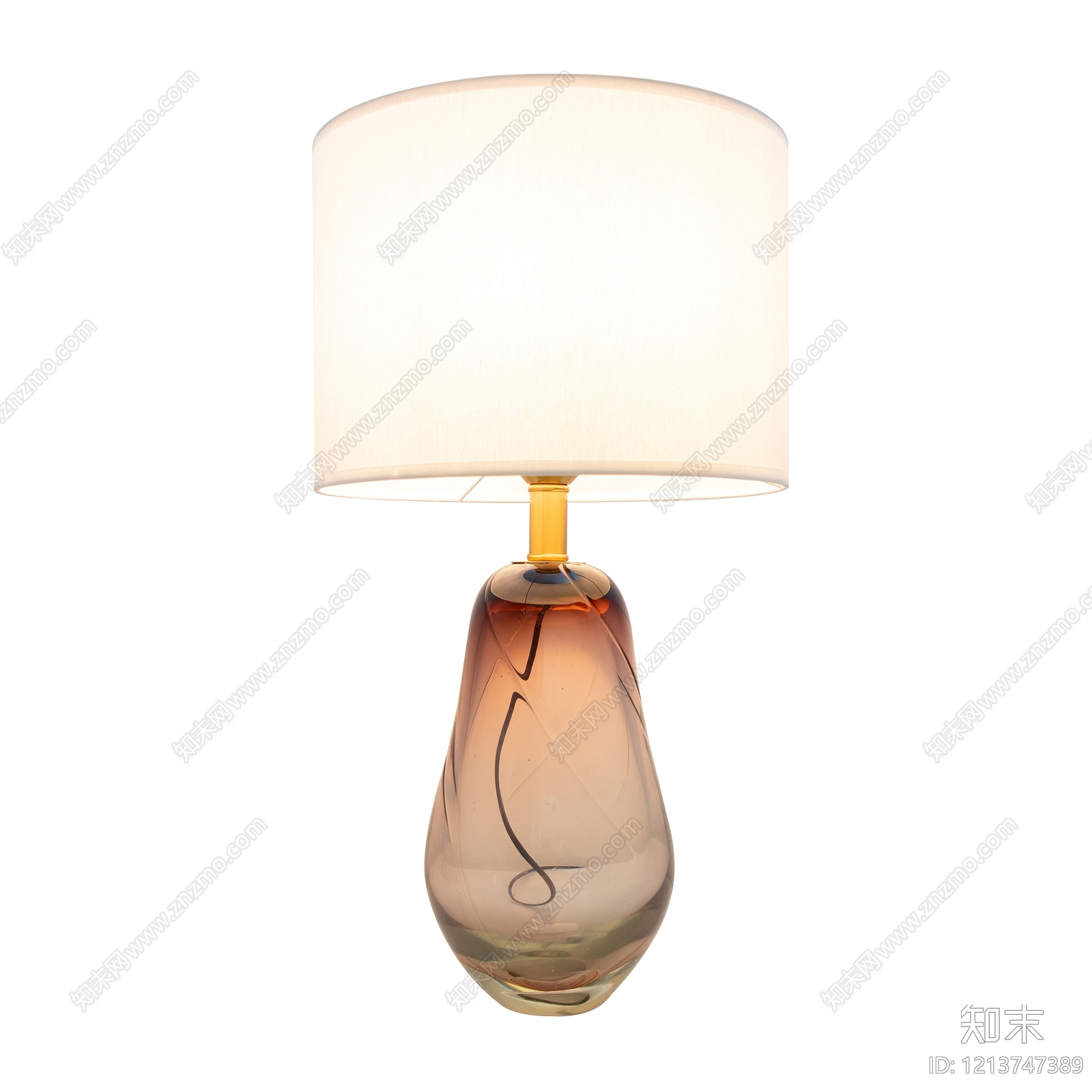 现代轻奢台灯SU模型下载【ID:1213747389】