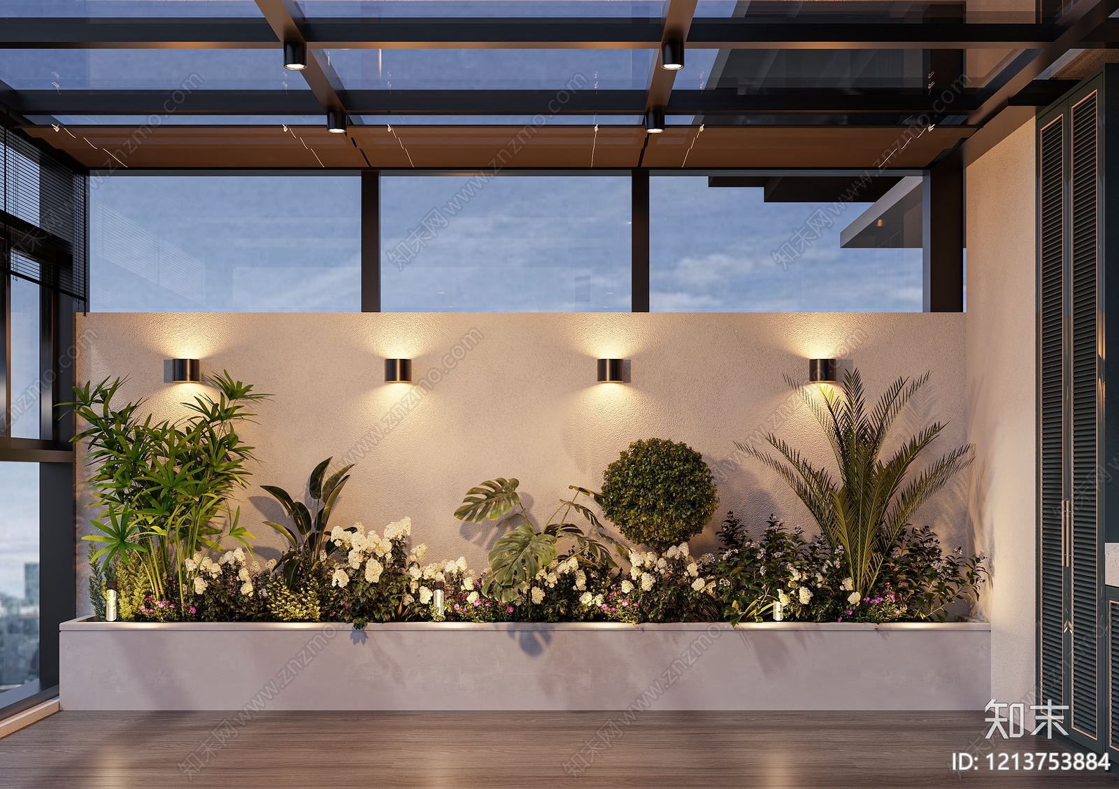 现代简约室内景观3D模型下载【ID:1213753884】