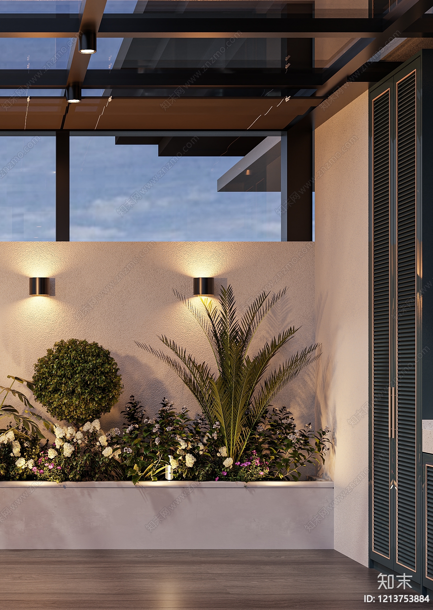 现代简约室内景观3D模型下载【ID:1213753884】