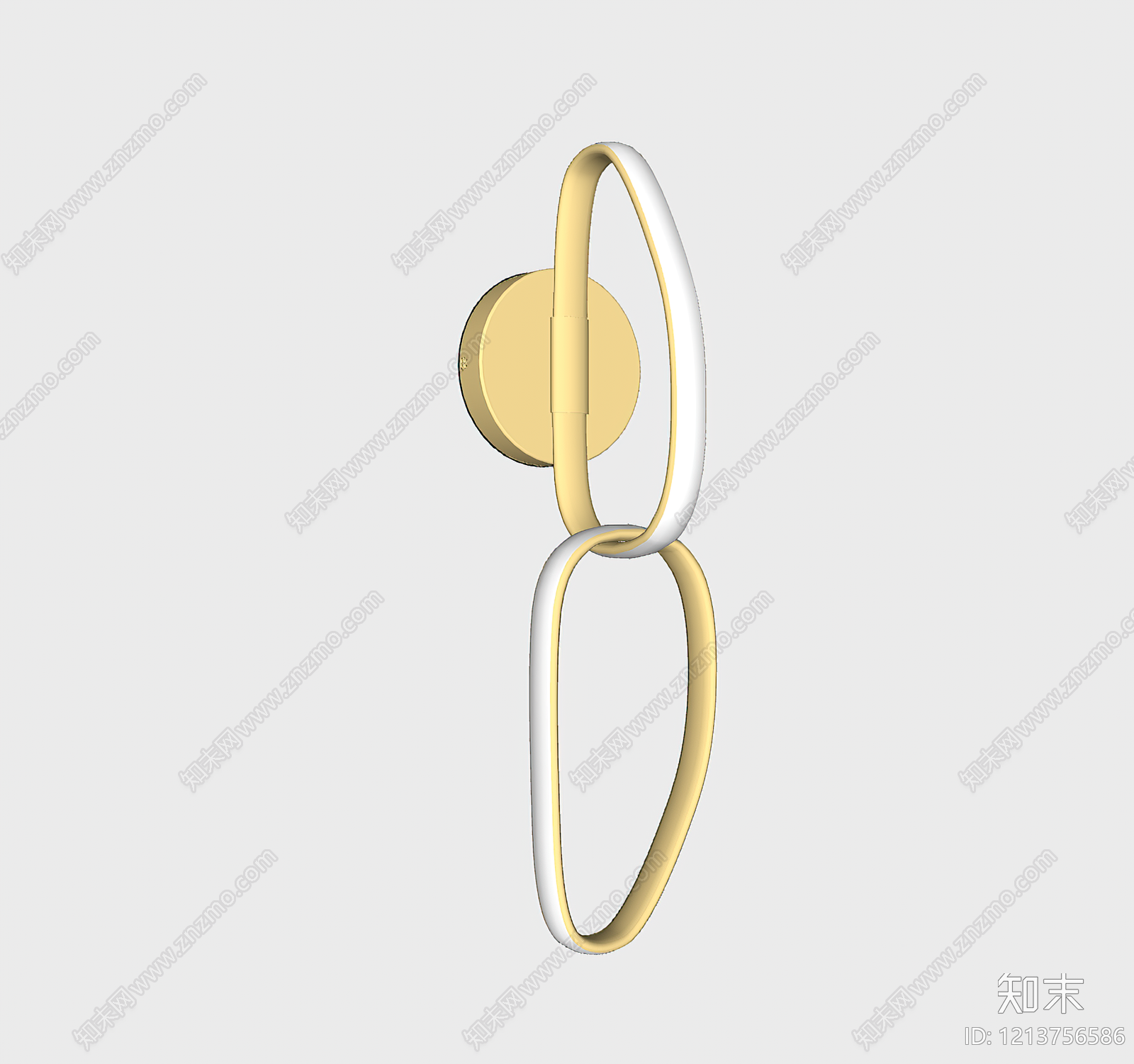 现代简约壁灯SU模型下载【ID:1213756586】