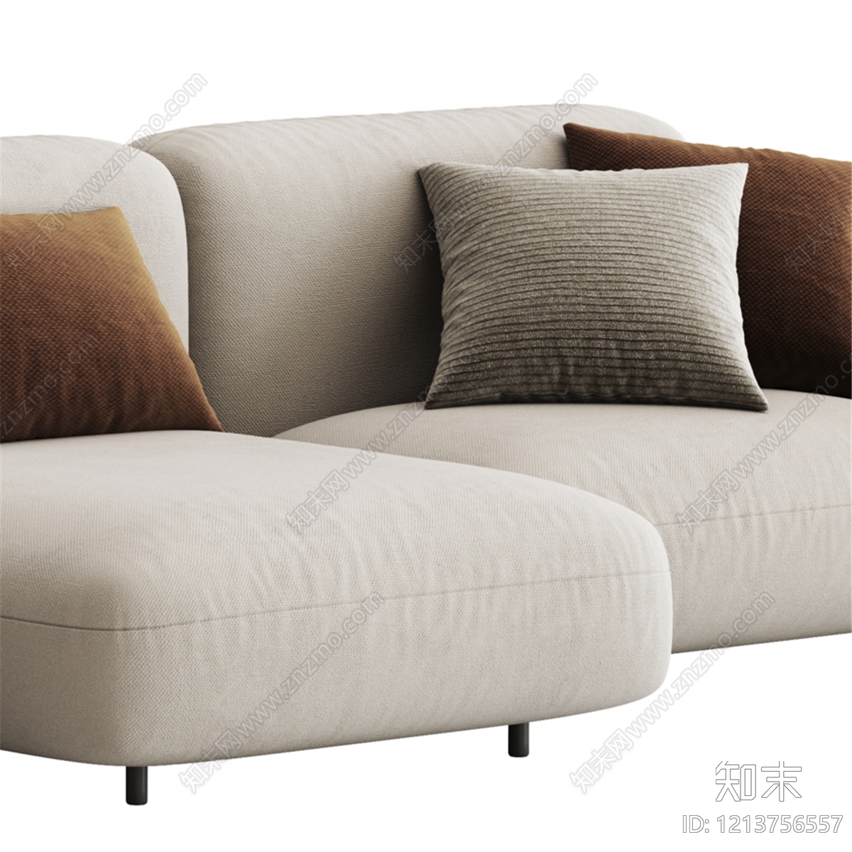 现代沙发3D模型下载【ID:1213756557】