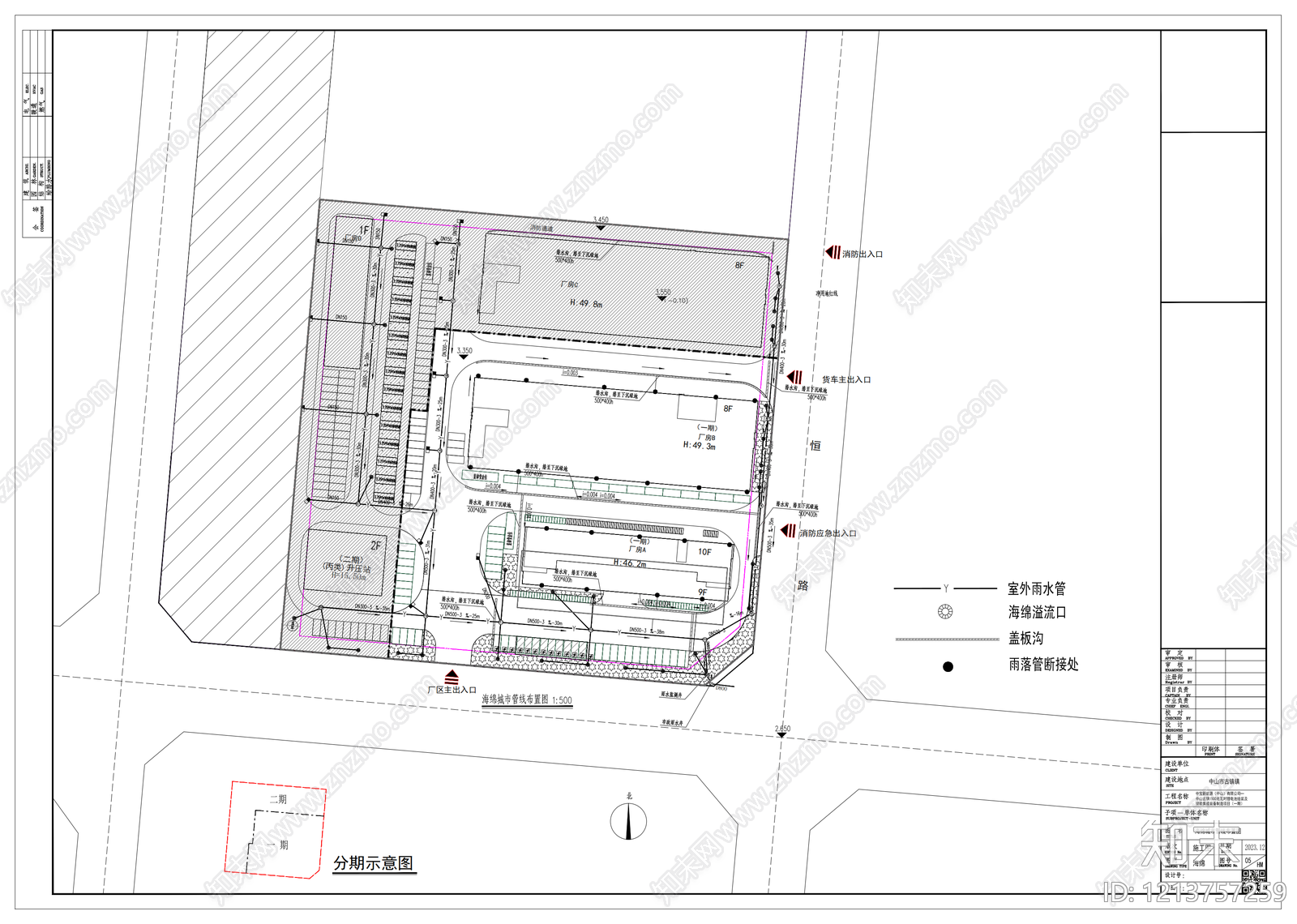 景观给排水cad施工图下载【ID:1213757259】