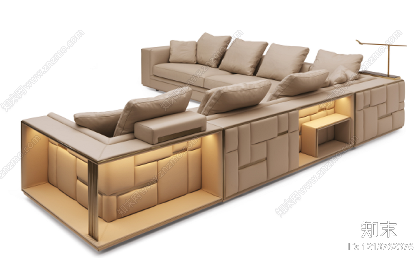 意式沙发施工图下载【ID:1213762376】