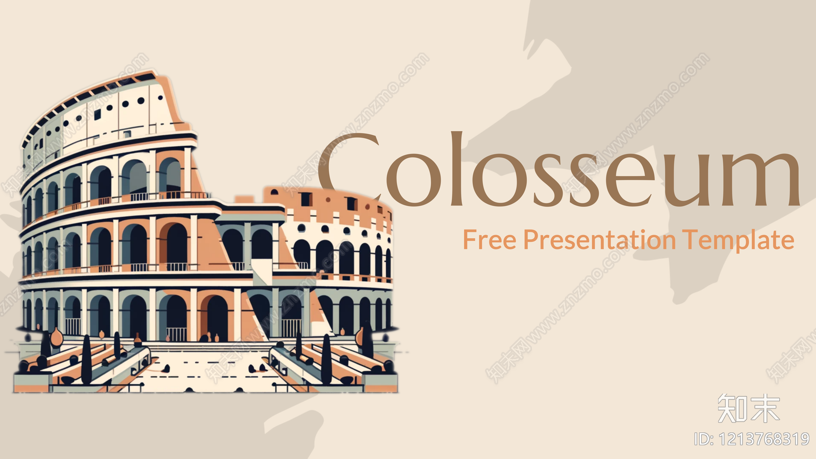 中古极简其他PPT模板下载【ID:1213768319】