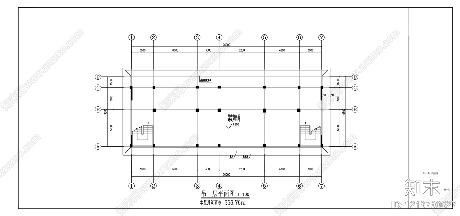 现代医院建筑cad施工图下载【ID:1213790627】