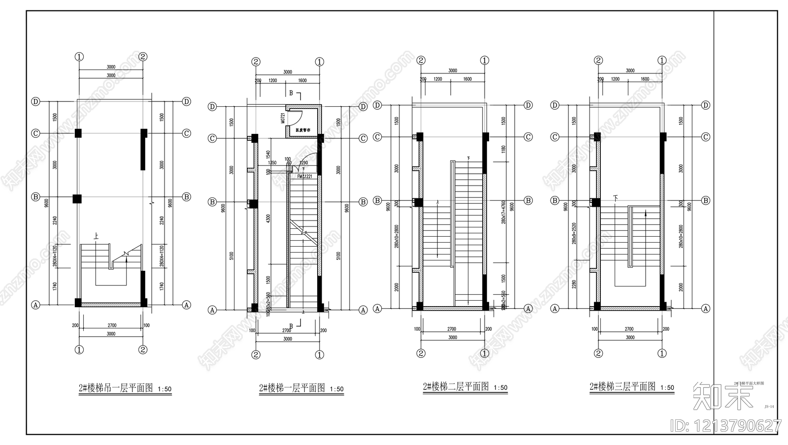 现代医院建筑cad施工图下载【ID:1213790627】