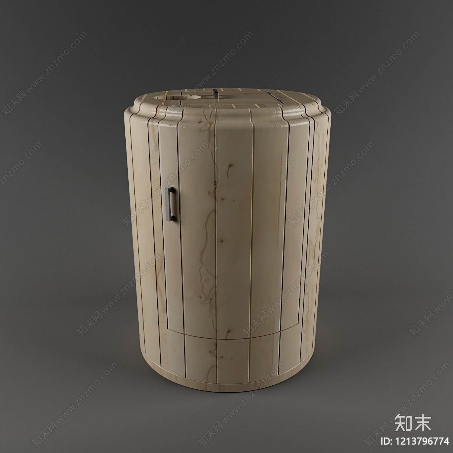 原木风其他厨卫中式浴桶3D模型下载【ID:1213796774】