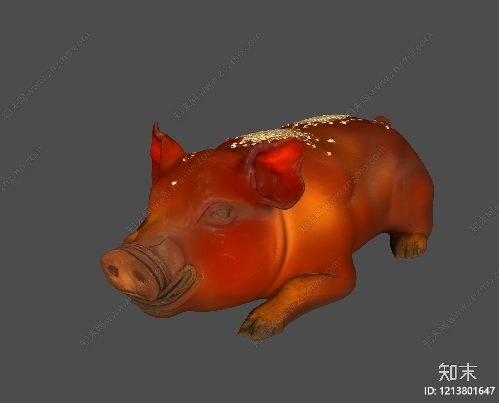 新中式家禽动物SU模型下载【ID:1213801647】