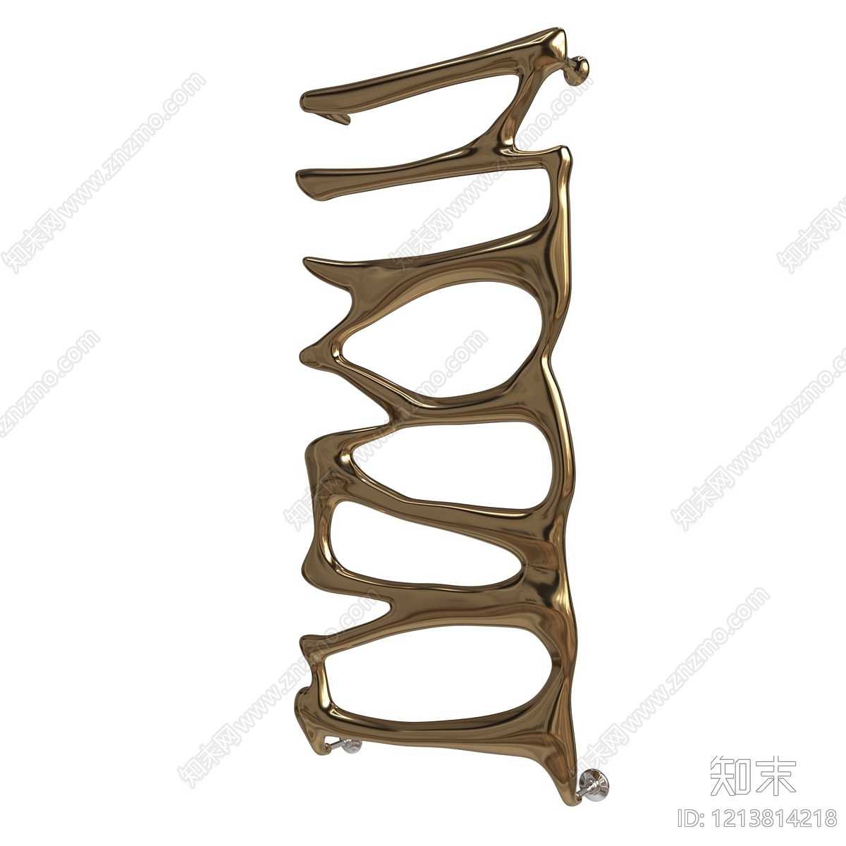 现代艺术雕塑风取暖器3D模型下载【ID:1213814218】