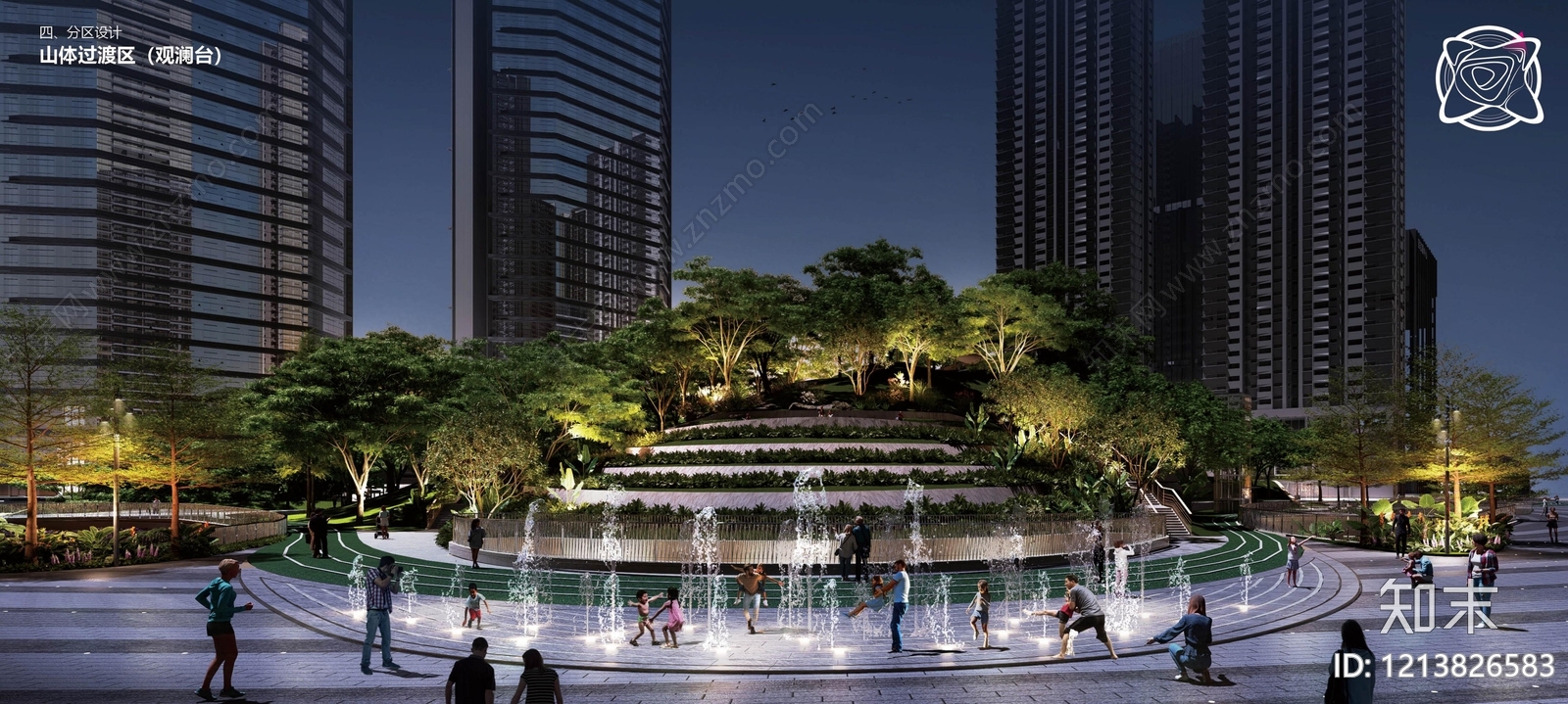 现代主题公园景观下载【ID:1213826583】