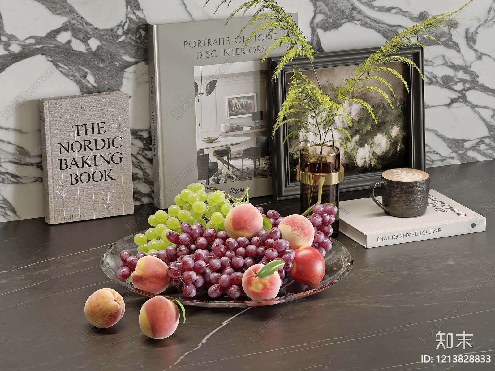 现代简约水果蔬菜SU模型下载【ID:1213828833】