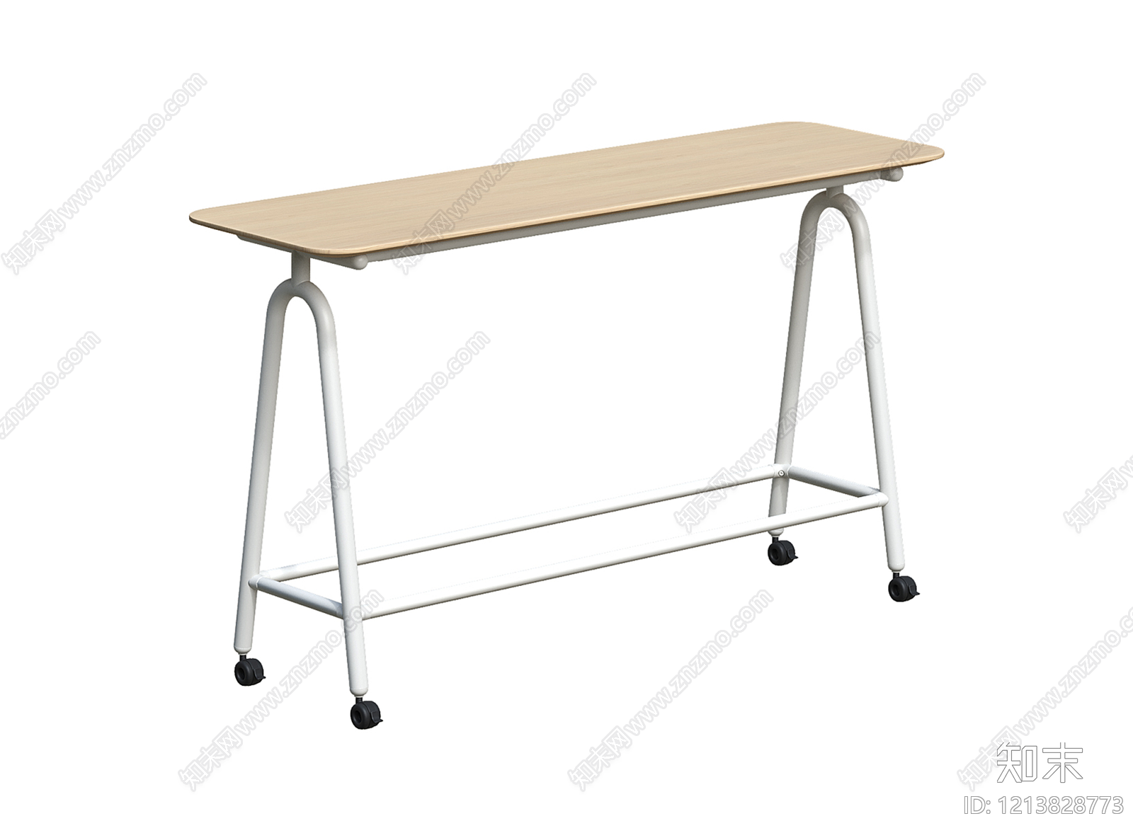 现代简约办公桌3D模型下载【ID:1213828773】