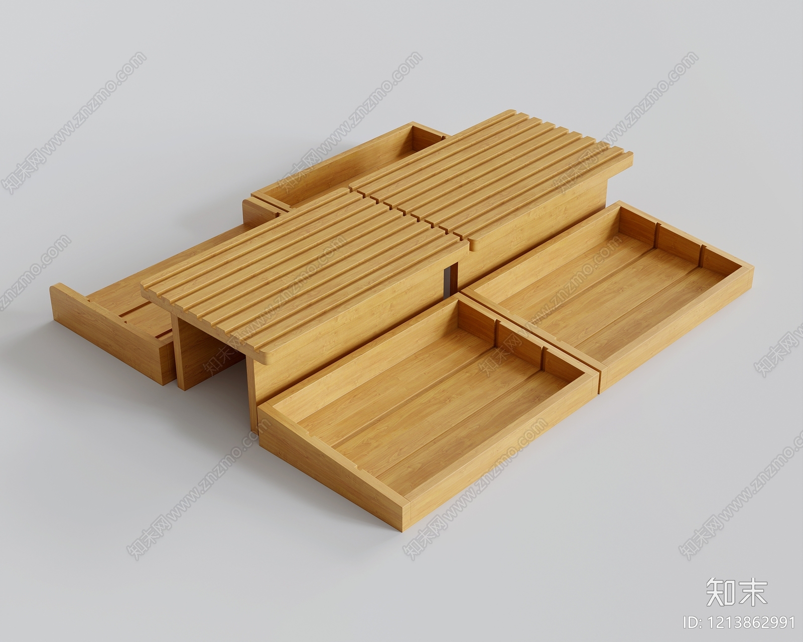 面包货架面包货柜3D模型下载【ID:1213862991】